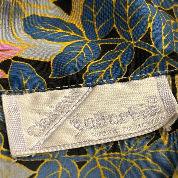 Extra Large Vintage Floral Shirt Dress - Picture 3 of 3